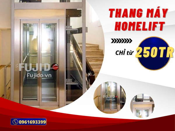 thang may homelift 350kg 12