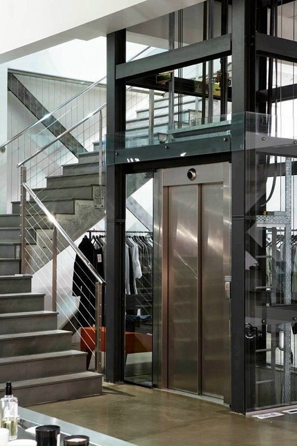 thiết kế thang máy nhà cải tạo