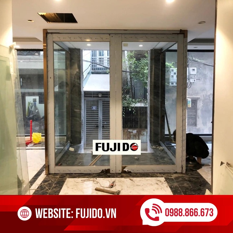 vach kinh khung bao inox ha noi giai phap khong gian hien dai cung fujido 3