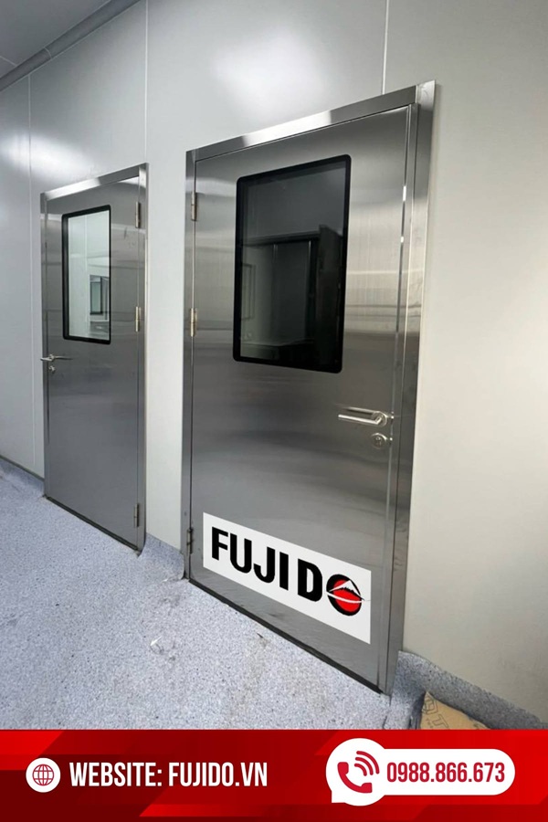 Cửa phòng mổ bệnh viện Fujido – Giải pháp đồng bộ cho môi trường phẫu thuật hiện đại 2 cua phong mo benh vien fujido giai phap dong bo cho moi truong phau thuat hien dai 2