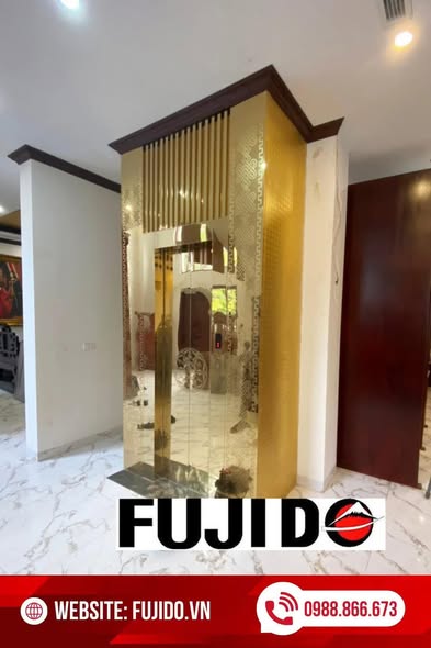 Khẳng định đẳng cấp công trình với inox vàng gương chất lượng cao từ Fujido 2 khang dinh dang cap cong trinh voi inox vang guong chat luong cao tu fujido 2